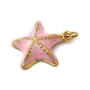 304 Stainless Steel Enamel Pendants STAS-B093-33G-03-2