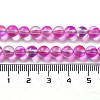 Synthetic Moonstone Beads Strands G-P528-J01-04-4