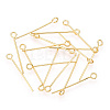Brass Eye Pin KK-G331-09-0.7x25-1