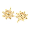 925 Sterling Silver Micro Pave Cubic Zirconia Charms STER-Q190-04G-2