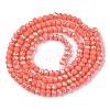 Electroplate Glass Beads Strands EGLA-A044-P1mm-B21-3