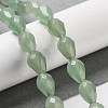 Natural Green Aventurine Beads Strands G-P520-B16-01-2