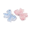Transparent Resin & Paillette Pendants RE-CBAD357-01-2