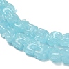 Synthetic Coral Dyed Carved Bead BSHE-H114-04A-2