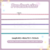 5 Bags 5 Styles Metal Fine Chain MRMJ-PH0002-88A-4