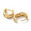 Brass Hollow Hoop Earrings EJEW-M236-01C-G-2