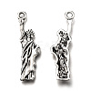 Tibetan Style Alloy Statue of Liberty Pendants TIBEP-Q043-152-RS-2