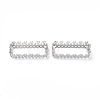 Brass Sew on Prong Settings KK-G461-02C-P-2