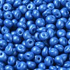 6/0 Opaque Baking Paint Glass Seed Beads SEED-M012-02A-03-3