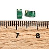 2-Hole Transparent Glass Seed Beads SEED-S023-30B-31-3