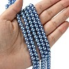 Eco-Friendly Dyed Glass Pearl Round Beads Strands HY-A008-6mm-RB015-4