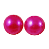 ABS Plastic Imitation Pearl Cabochons SACR-S738-10mm-Z30-1