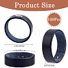 100Pcs Leather with Alloy Waist Belt Keeper Rings FIND-CP0002-45A-2