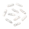Natural Howlite Pointed Pendants G-D460-01G-1