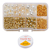 DIY Round Beads Jewelry Set Making Kit DIY-YW0004-45G-1