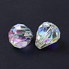 Imitation Austrian Crystal Beads SWAR-F062-12x10mm-32-3