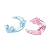 Transparent UV Plating Acrylic Beads PACR-D288-28-2