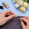16Pcs Alloy Rhinestone Shank Buttons BUTT-GF0003-69-6