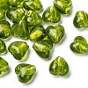 Handmade Silver Foil Glass Beads LS-X-FOIL-R050-12x8mm-7-1