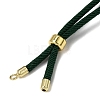 3MM Adjustable Round Nylon Braided Cord Bracelet Making FB-CBAA152-04G-3