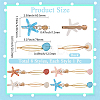 4 Bags 4 Colors Snap Hair Clips PHAR-CY0001-03-2