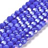 Opaque Glass Beads Stands EGLA-A035-P6mm-B07-1