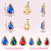 45Pcs 6 Styles Sew on Glass Rhinestone FIND-GA0004-48-2