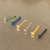 304 Stainless Steel Star Nose Bone Rings WGFF656-05-1