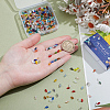 400Pcs 2 Bags Electroplate Glass Beads GLAA-SC0003-36B-3