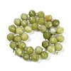 Natural Chinese Jade Beads Strands G-G182-B18-05-3