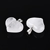 Natural Quartz Crystal Pendants G-N361-01P-05-2