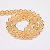 Transparent Glass Beads Strands EGLA-A039-T4mm-D18-2