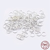 925 Sterling Silver Saw Cut Open Jump Rings STER-F036-02S-1x6mm-4