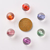 Transparent Acrylic Beads TACR-S154-01A-3