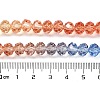 Transparent Painted Glass Beads Strands X1-DGLA-A034-T8mm-A02-3