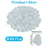 1 Set Resin Luminous Glow in the Dark Pebbles Stone DJEW-CN0001-40C-2