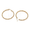 PVD Vacuum Plating 201 Stainless Steel Hoop Earrings EJEW-I309-62D-G-2