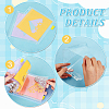 1 Set 6-Hole Plastic Binder Photo Albums DIY-GA0005-89-3