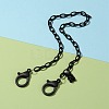 Personalized ABS Plastic Cable Chain Necklaces NJEW-JN03220-09-4