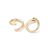Brass Open Jump Rings KK-G604-08G-17-2