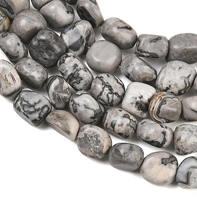 Natural Map Stone Beads Strands GG-CBA787B-A38-1