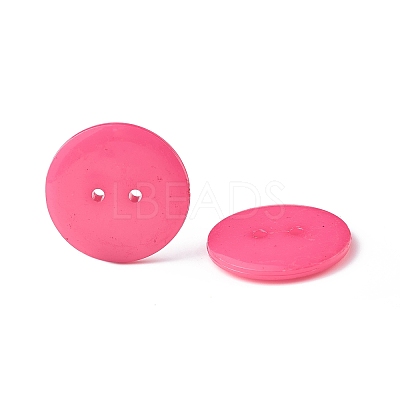 Acrylic Sewing Buttons X-BUTT-E084-D-M-1