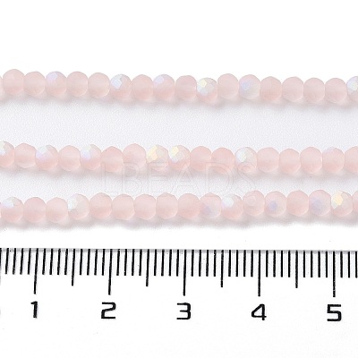 Imitation Jade Glass Beads Strands EGLA-A034-T3mm-MB22-1
