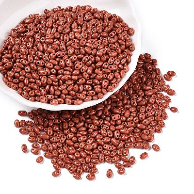 Baking Paint Glass Seed Beads SEED-T006-03T-1