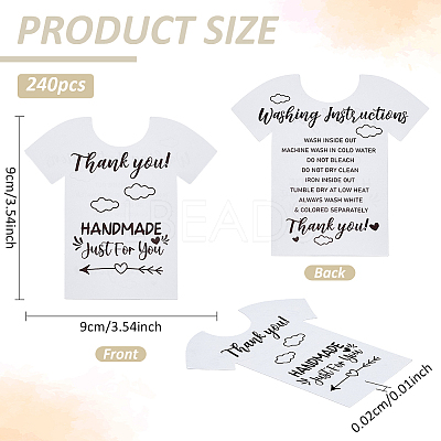 Paper Display Cards for T Shirt CDIS-FG0001-64C-1