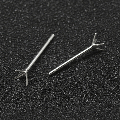 925 Sterling Silver Ear Studs LS-STER-P032-10S-5-1