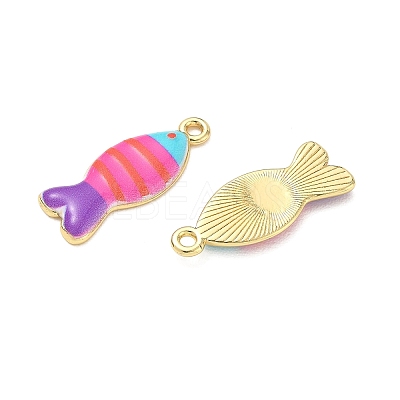 Printed Brass Pendants KK-CBA42CA-06G-06-1