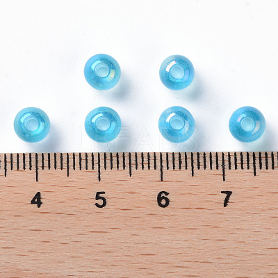 Transparent Acrylic Beads MACR-S370-B6mm-755-1