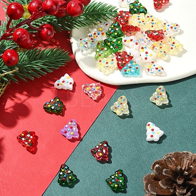 6Pcs Handmade Bumpy Glass Beads Strands LAMP-FS0001-16D-1