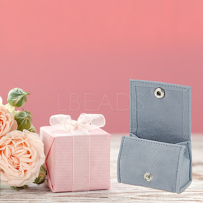 Velvet Packing Button Bags ABAG-WH0040-15-1